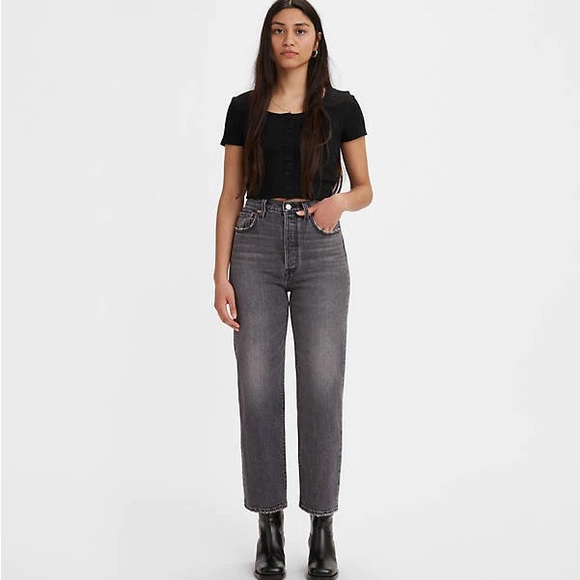 Levi’s Ribcage Straight Leg - Picture 1 of 4